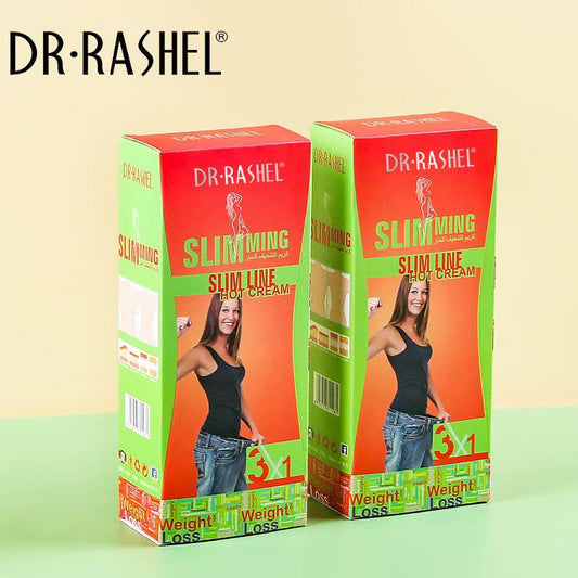 Buy Dr Rashel 3 In 1 Chili Slim Line Hot Cream With Seaweed Collagen & Chili Formula For Slim Fit - 150Gm in Pakistan