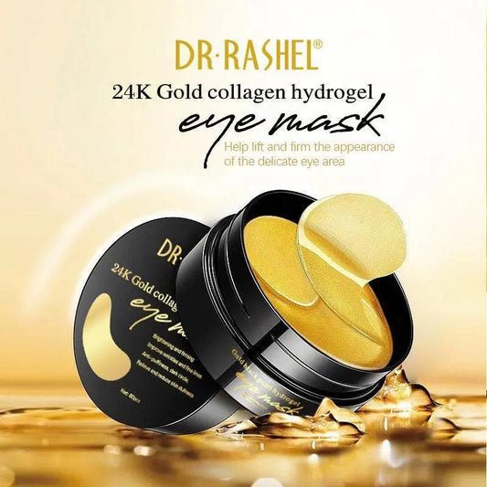 Buy Dr Rashel Hydrogel 24K Gold Eye Mask - 60pcs in Pakistan