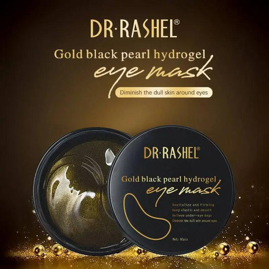 Buy Dr Rashel Skin Care 24k Gold Black Pearl Hydrogel Eye Mask 60pcs Brightening Lightening Moisturizing Eye Mask in Pakistan