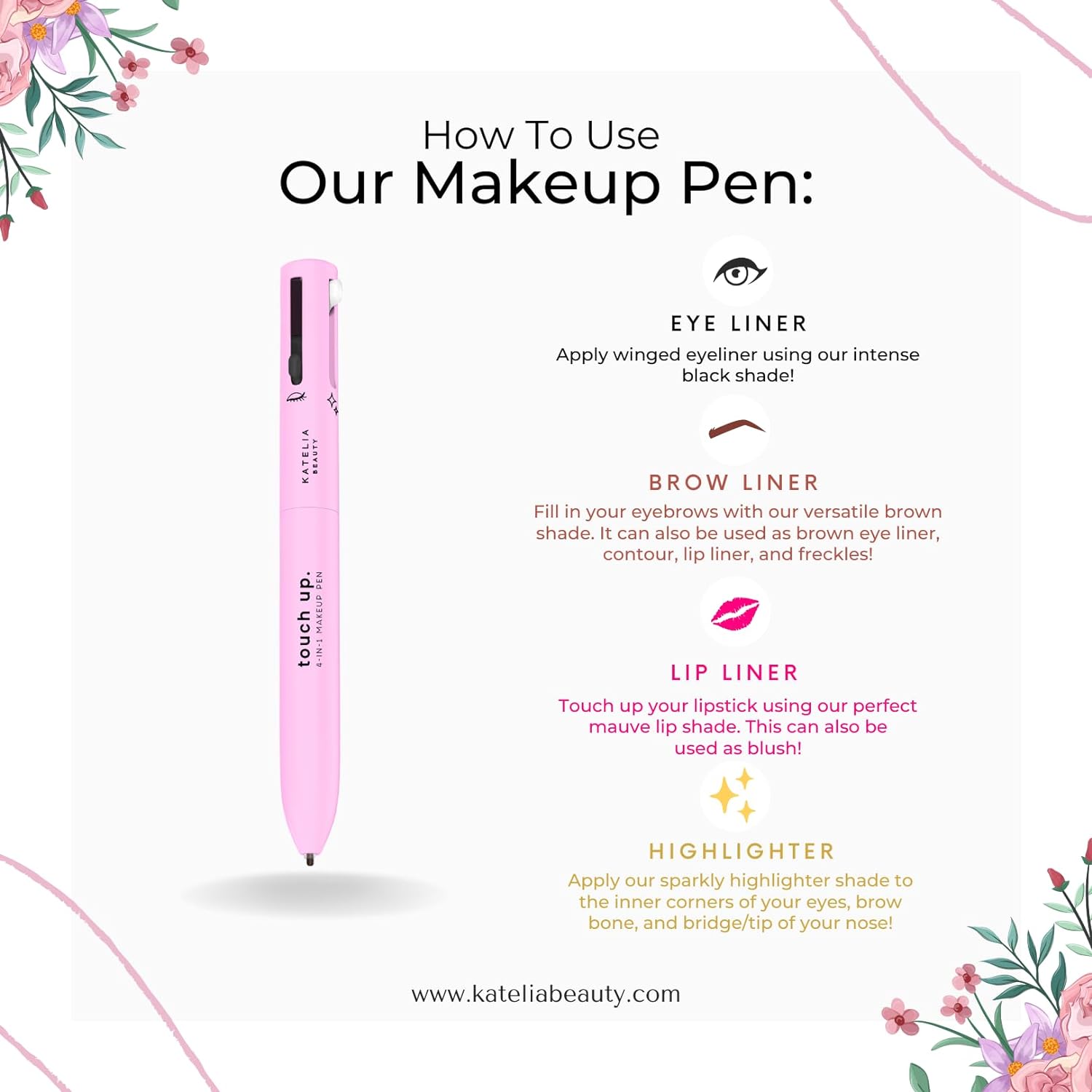 Buy Touch Up 4-in-1 Makeup Pen in Pakistan