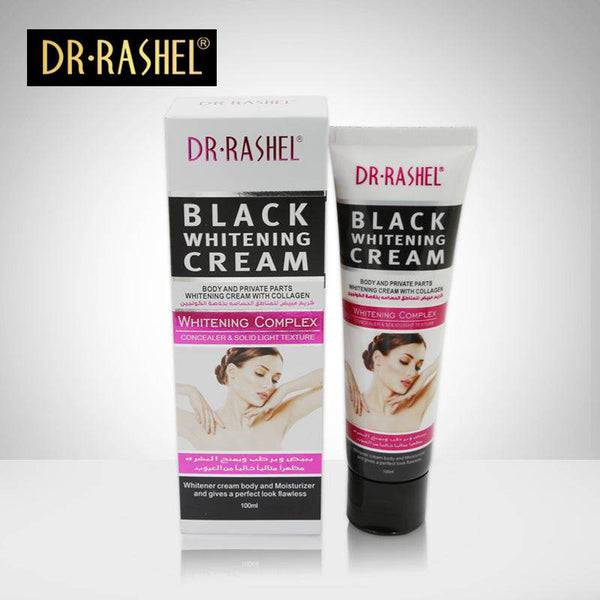 Buy Dr Rashel Black Whitening Cream With Collagen For Body And Private Parts For Girls & Women - 100ml in Pakistan