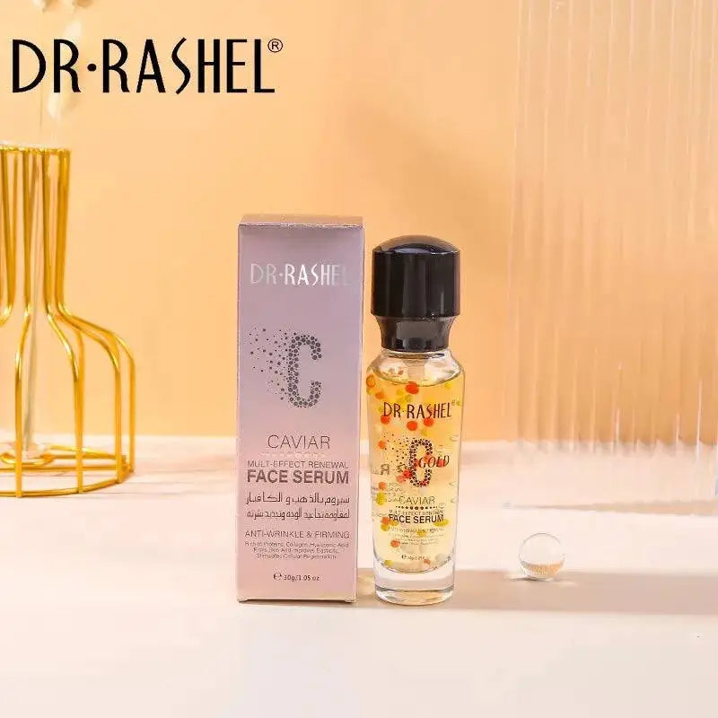Buy Dr Rashel C Gold Caviar Multi Effect Renewal Face Serum For Anti Wrinkle - 30g in Pakistan