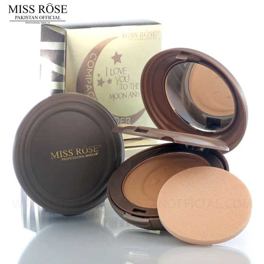 Buy Miss Rose Compact Powder Star & Moon in Pakistan