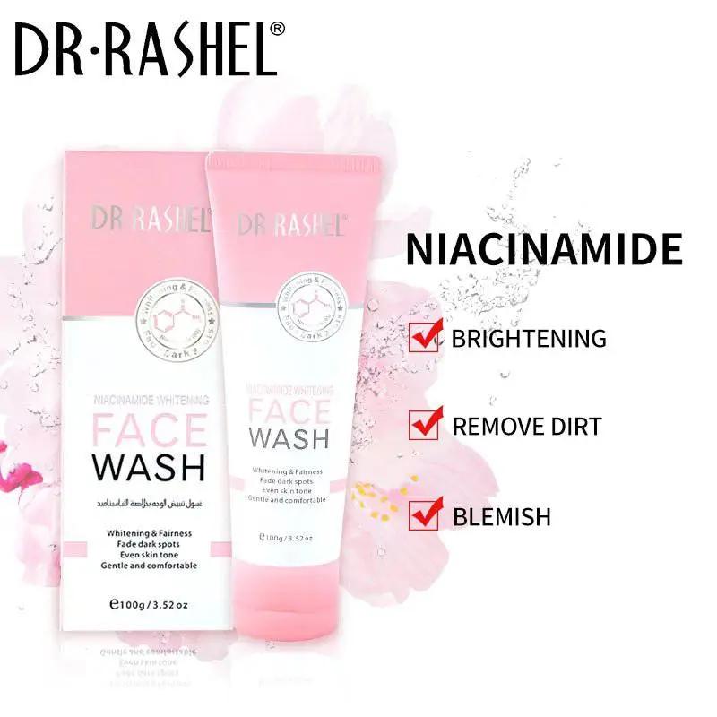 Buy Dr Rashel Niacinamide Whitening Fade Dark Spots Face Wash 100g in Pakistan