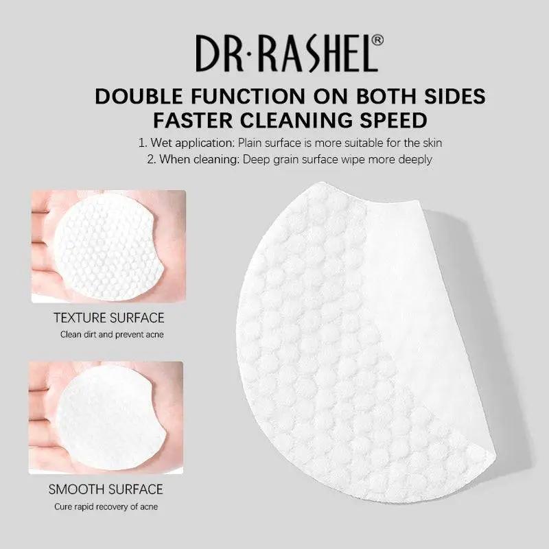 Buy Dr Rashel Salicylic Acid Acne Cleansing Pads Facial Mask Acne Treatment Cotton Pads 50 Dual Textured Soft Pads Green in Pakistan