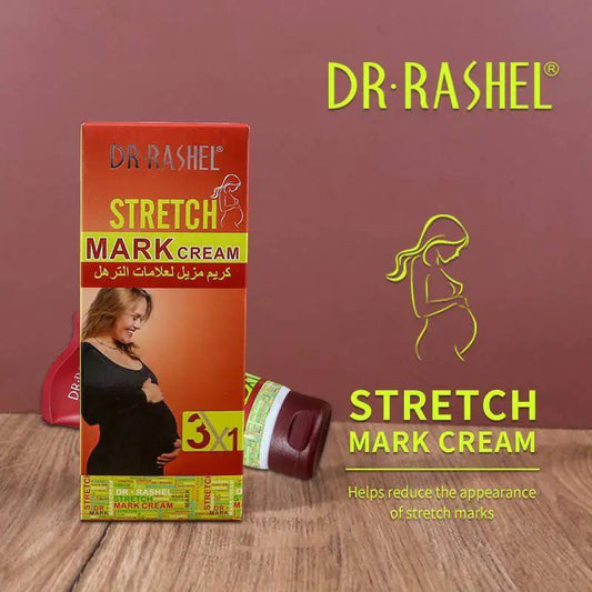 Buy Dr Rashel 3 In 1 Stretch Mark Remover Cream With Collagen Cocoa Butter & Jojoba Oil - 150gms in Pakistan