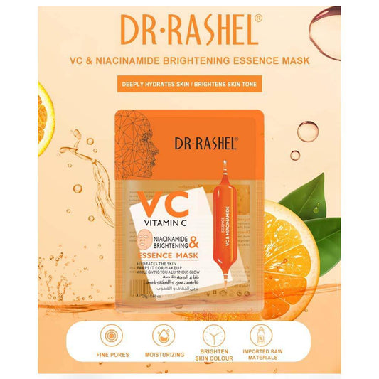 Buy Dr Rashel Niacinamide And Brightening Vitamin C Mask Sheet - 5-Mask in Pakistan