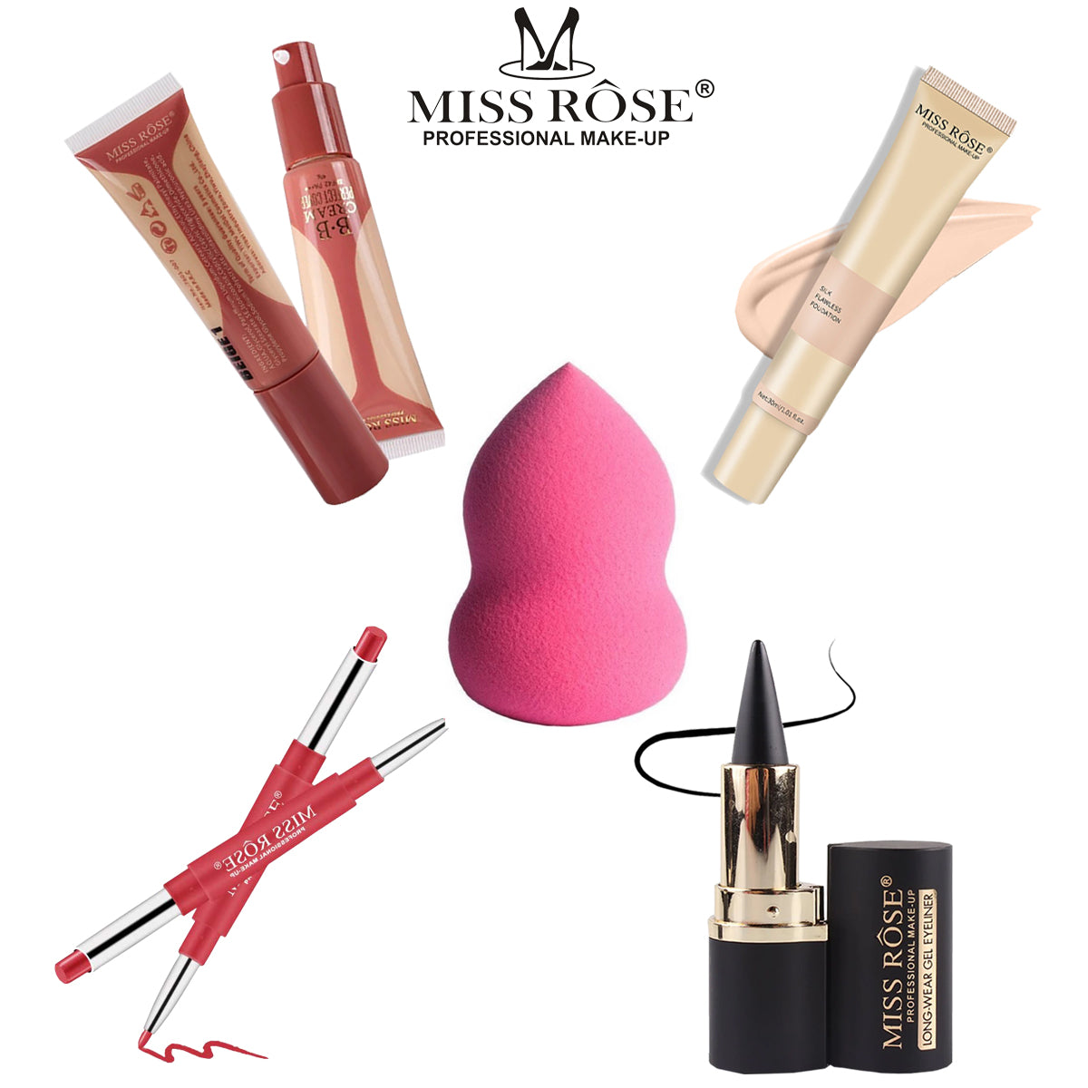 MISS ROSE Full Coverage Liquid Concealer – Miss Rose Cosmetics