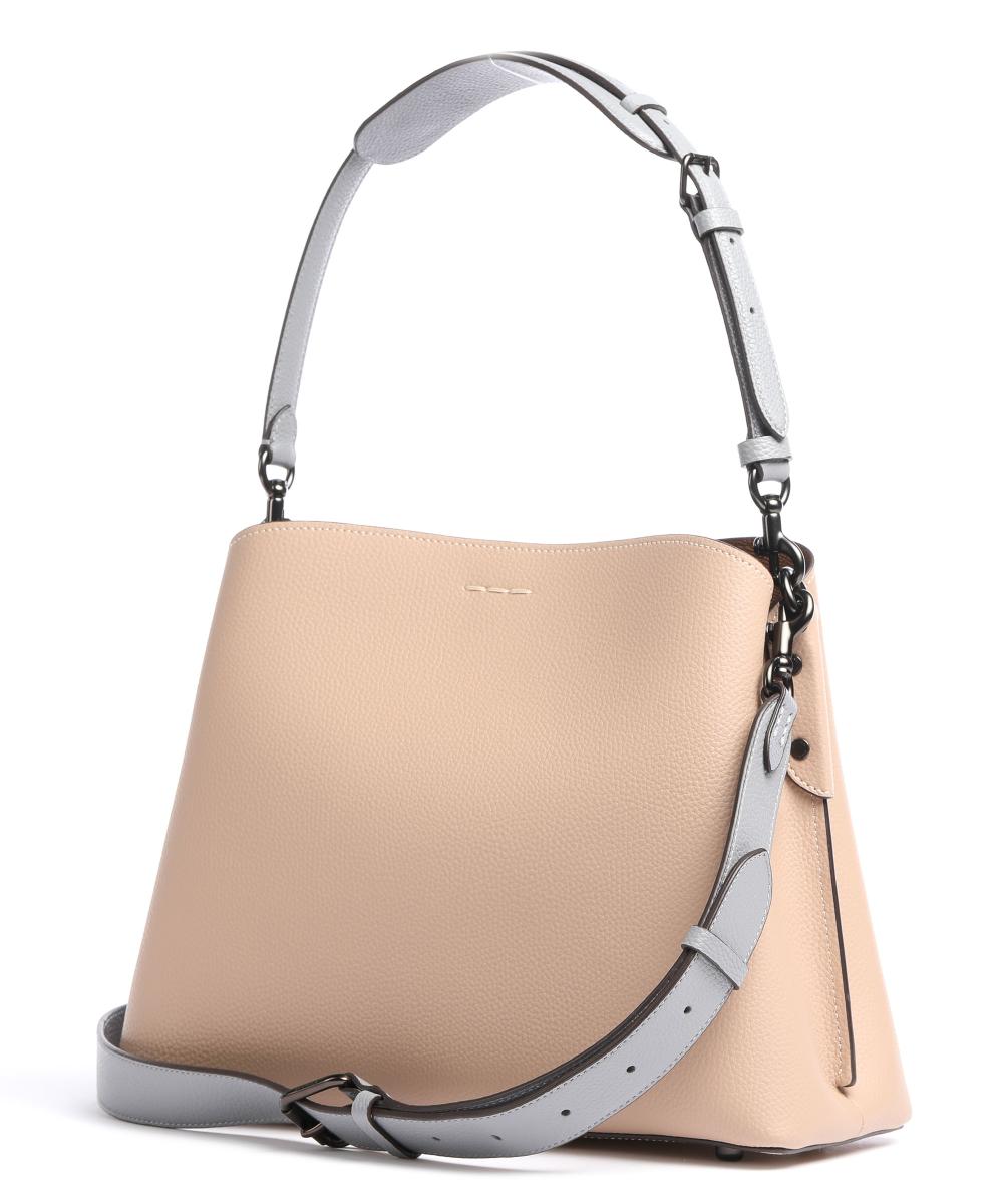 Buy Coach Willow Crossbody Grained Leather Small Bag  - Beige in Pakistan