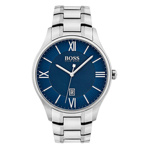 Hugo boss 2025 blue dial watch