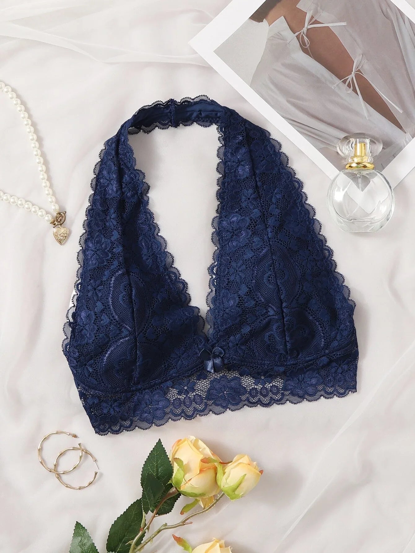 Shein 2pack Floral Lace Bralette
