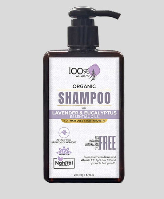 Buy Hair Growth Shampoo with Lavender & Eucalyptus Essential Oils - 280ml in Pakistan