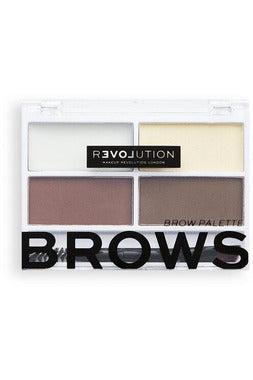 Buy Revolution Relove Colour Cult Brow Palette - Dark in Pakistan