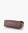 Buy Dark Brown Flap-over Top-handle Bag in Pakistan