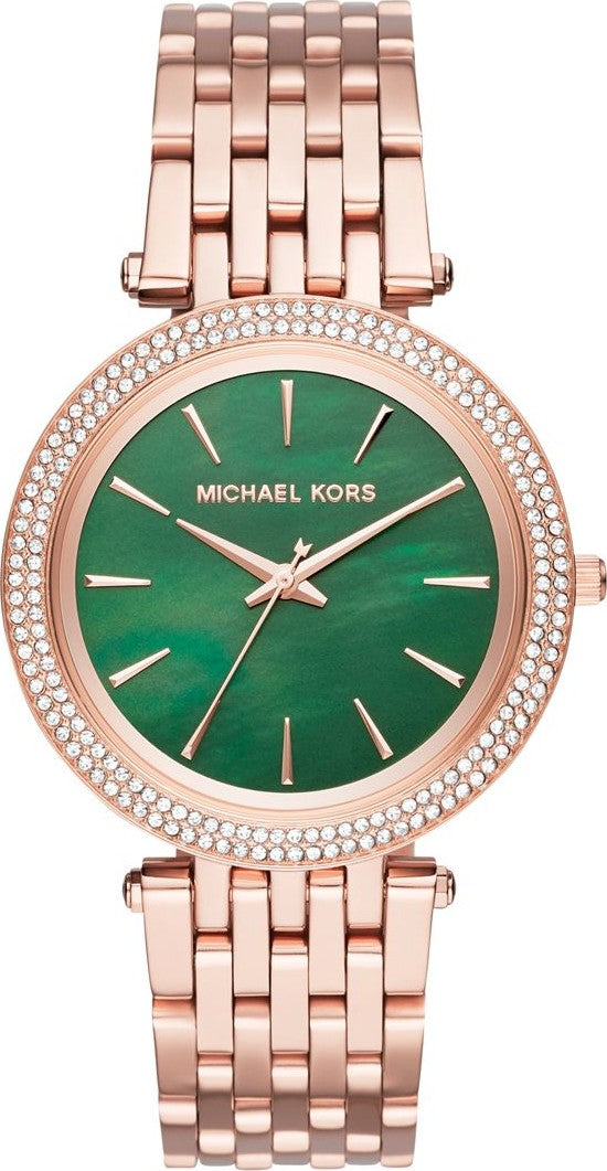 Michael kors hotsell green dial watch