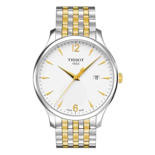 Buy Tissot Men’s Quartz Swiss Made Stainless Steel White Dial 42mm Watch T063.610.22.037.00 in Pakistan