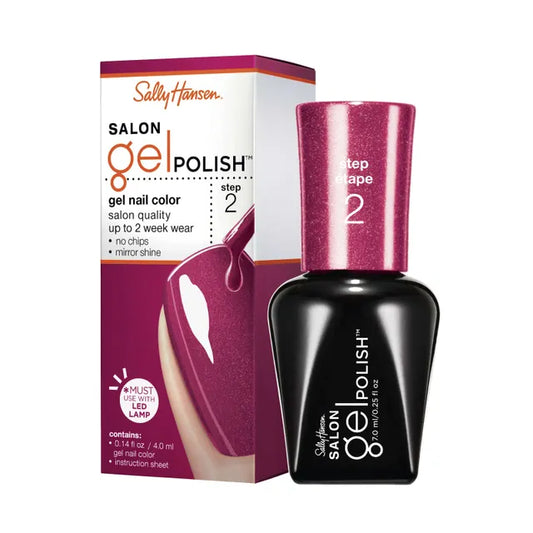 Buy Sally Hansen Salon Gel Polish Gel Nail Polish Step 2 - 230 Wine Not in Pakistan