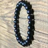 Buy Beed Black Stretchy Bracelet For Boys and Girls in Pakistan