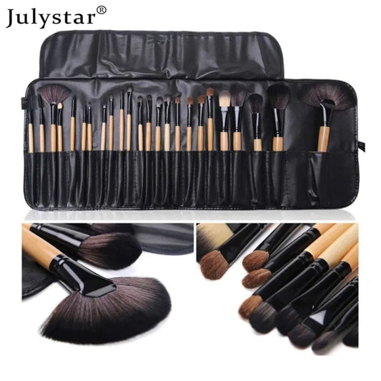 Buy Julystar Professional Makeup 24pcs Brush Set in Pakistan