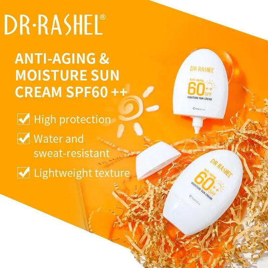 Buy Dr Rashel Water And Sweat-Resistant Sunscreen Anti-Aging And Moisture Sun Cream in Pakistan