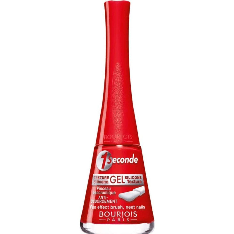 Buy Bourjois 1 Seconde Gloss Nail Polish - 10 Rouge Poppy in Pakistan