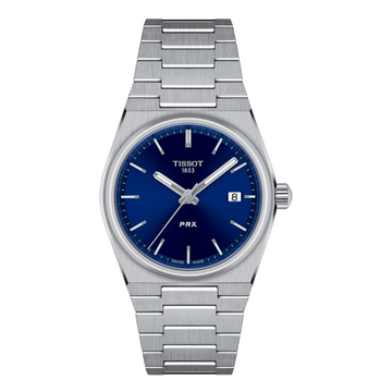 Buy Tissot Unisex Quartz Swiss Made Silver Stainless Steel Blue Dial 35mm Watch T137.210.11.041.00 in Pakistan