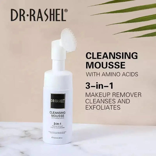 Buy Dr Rashel Amino Acid Cleansing MousFreckles Se Bubble Makeup Removal Facial Cleanser - 125ml in Pakistan