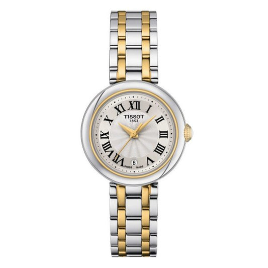 Buy Tissot Women’s Quartz Swiss Made Two-tone Stainless Steel White Dial 26mm Watch T126.010.22.013.00 in Pakistan