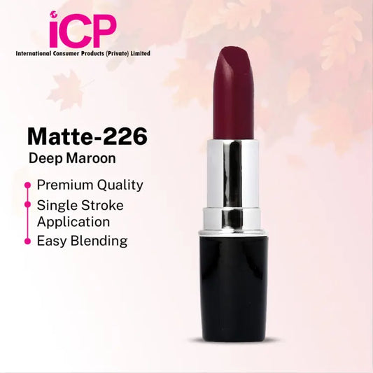 Buy Swiss Miss Lipstick Deep Maroon Matte - 226 in Pakistan