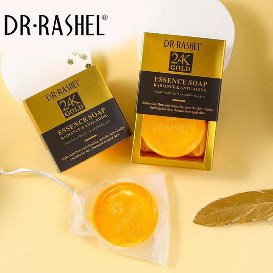 Buy Dr Rashel 24K Gold Radiance & Anti Aging Essence Soap - 100gms in Pakistan