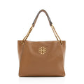 Buy Tory Burch Robinson Triple Compartment with Shoulder Strap Bag - Brown in Pakistan