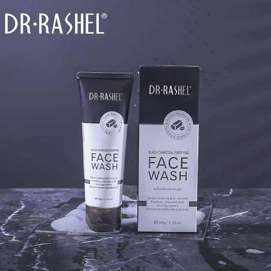 Buy Dr Rashel Black Charcoal Purifying Face Wash 100g in Pakistan