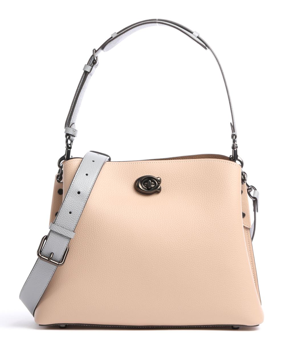 Buy Coach Willow Crossbody Grained Leather Small Bag  - Beige in Pakistan