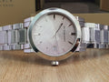 Buy Burberry Unisex Swiss Made Stainless Steel Band Silver 38mm Watch BU9035 in Pakistan