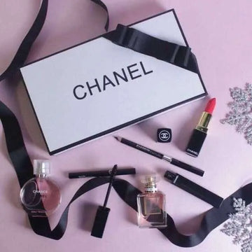 Buy Channel 5 In 1 Gift Set Makeup Perfume Box in Pakistan
