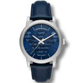 Buy Emporio Armani Men's Automatic Leather Strap Blue Dial 43mm Watch AR60030 in Pakistan