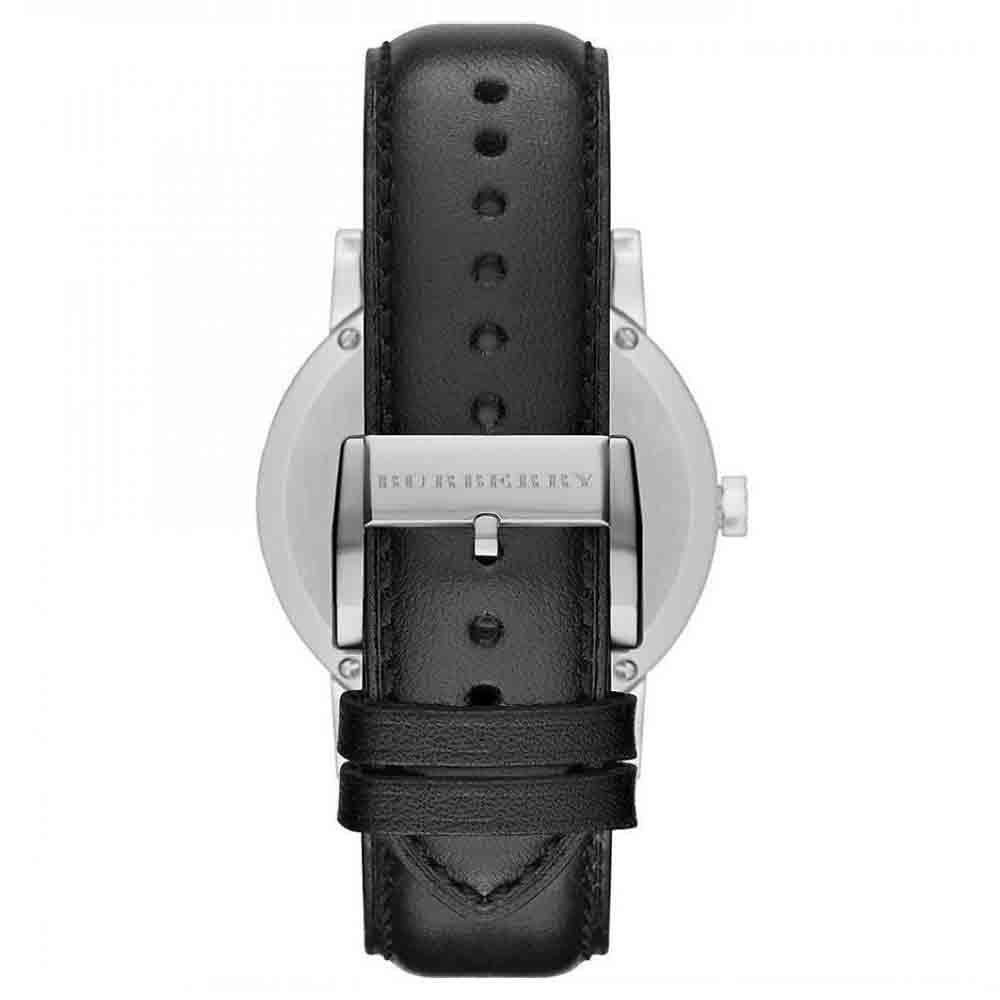 Buy Burberry Men's Swiss Made Leather Strap Black Dial 38mm Watch BU9009 in Pakistan