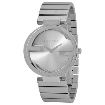 Buy Gucci Women's Swiss Made Quartz Silver Stainless Steel Silver Dial 37mm Watch YA133308 in Pakistan
