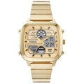 Buy Fossil Men's Analog & Digital Gold Stainless Steel Positive Display Dial 42mm Watch FS5889 in Pakistan