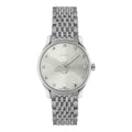 Buy Gucci Women's Swiss Made Quartz Silver Stainless Steel Silver Dial 36mm Watch YA1264153 in Pakistan