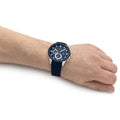 Buy Tommy Hilfiger Max Blue Dial Blue Rubber Strap Watch for Men - 1791970 in Pakistan