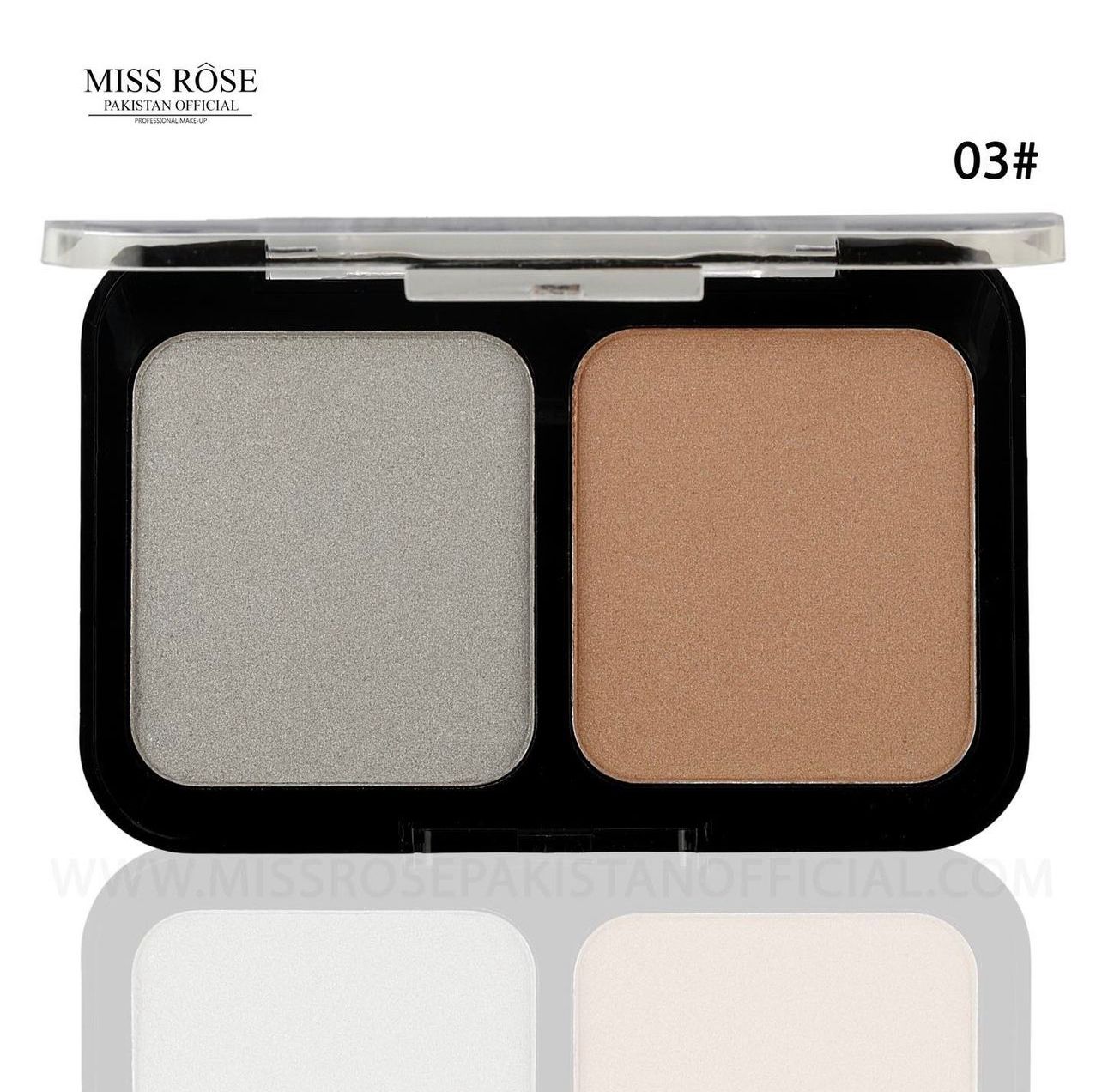 Buy Miss Rose 2 Color Highlighter in Pakistan