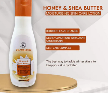 Buy Dr. Walton Honey And Shea Butter Lotion - 120ml in Pakistan