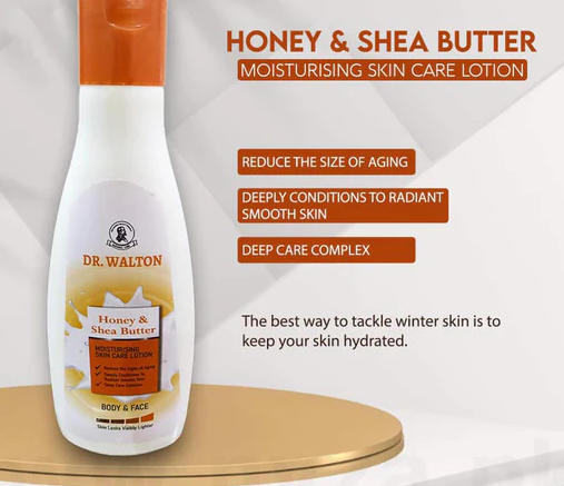 Buy Dr. Walton Honey And Shea Butter Lotion - 120ml in Pakistan