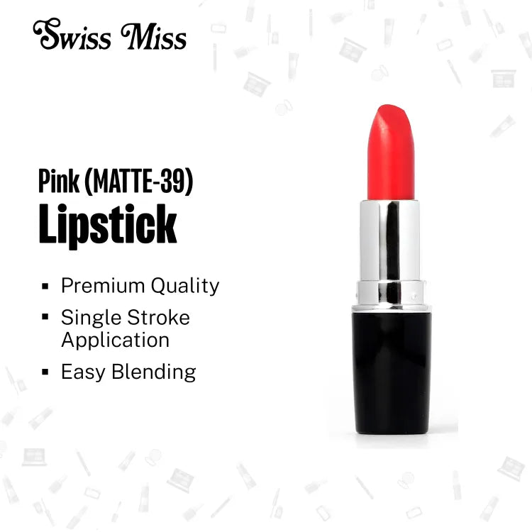 Buy Swiss Miss Lipstick Pink Matte - 39 in Pakistan