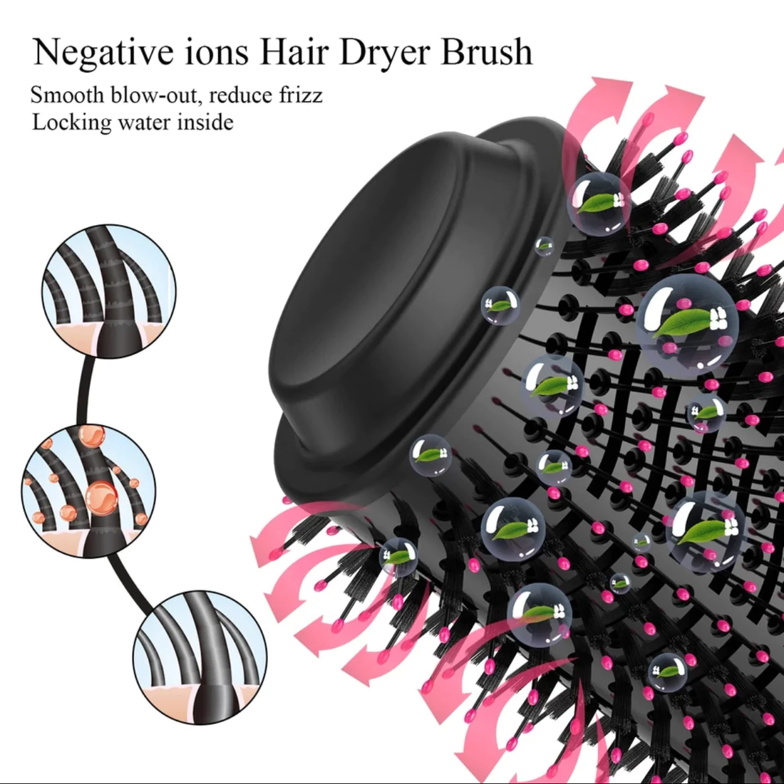 Buy One Step Hot Air Brush (Dryer + Styler) in Pakistan