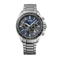 Buy Hugo Boss Mens Chronograph Quartz Stainless Steel Blue Dial 45mm Watch - 1513081 in Pakistan