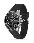 Buy Hugo Boss Admiral Analog Black Dial Black Silicone Strap Men's Watch - 1513912 in Pakistan