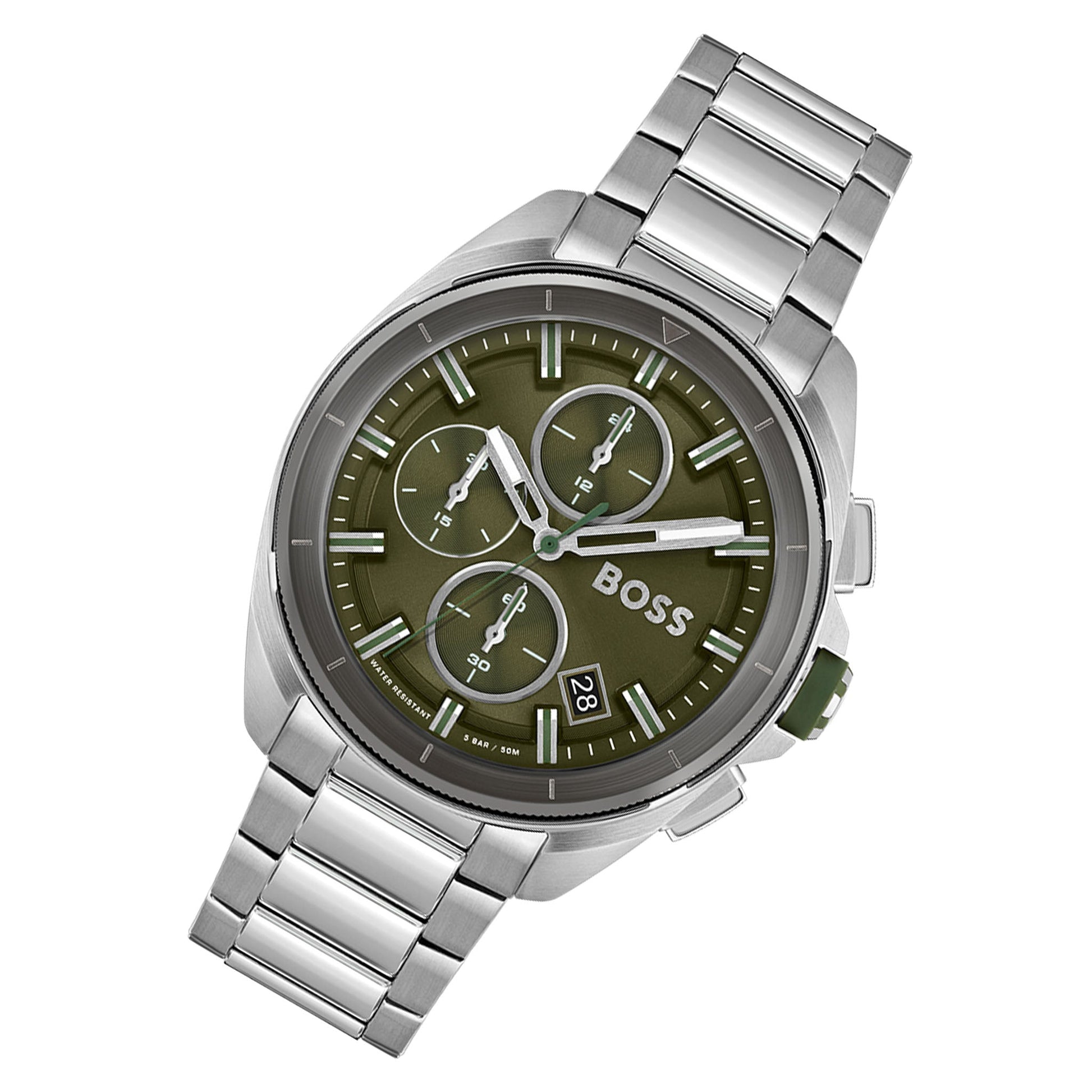 Buy Hugo Boss Volane Chronograph Watch with Green Dial Mens Watch - 1513951 in Pakistan