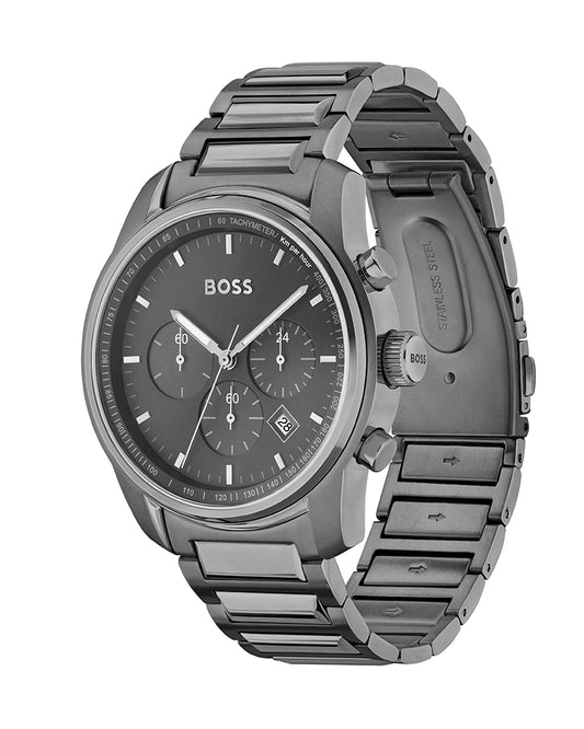 Buy Hugo Boss Men's Chronograph Metal Body Stainless Steel Watch 1514005 in Pakistan
